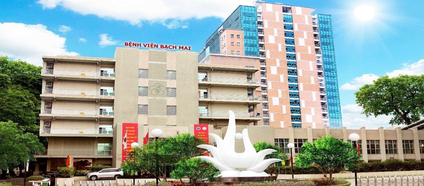 Bạch Mai là một trong những bệnh viện uy tín nhất cả nước.