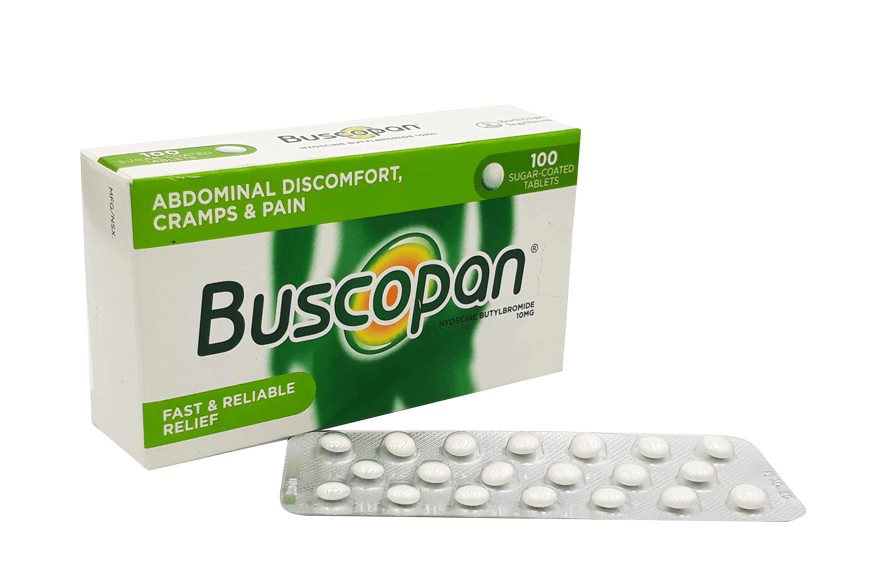 Thuốc Buscopan có công dụng điều trị các cơn đau co thắt