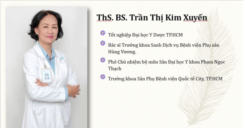 Bác sĩ Trần Thị Kim Xuyến